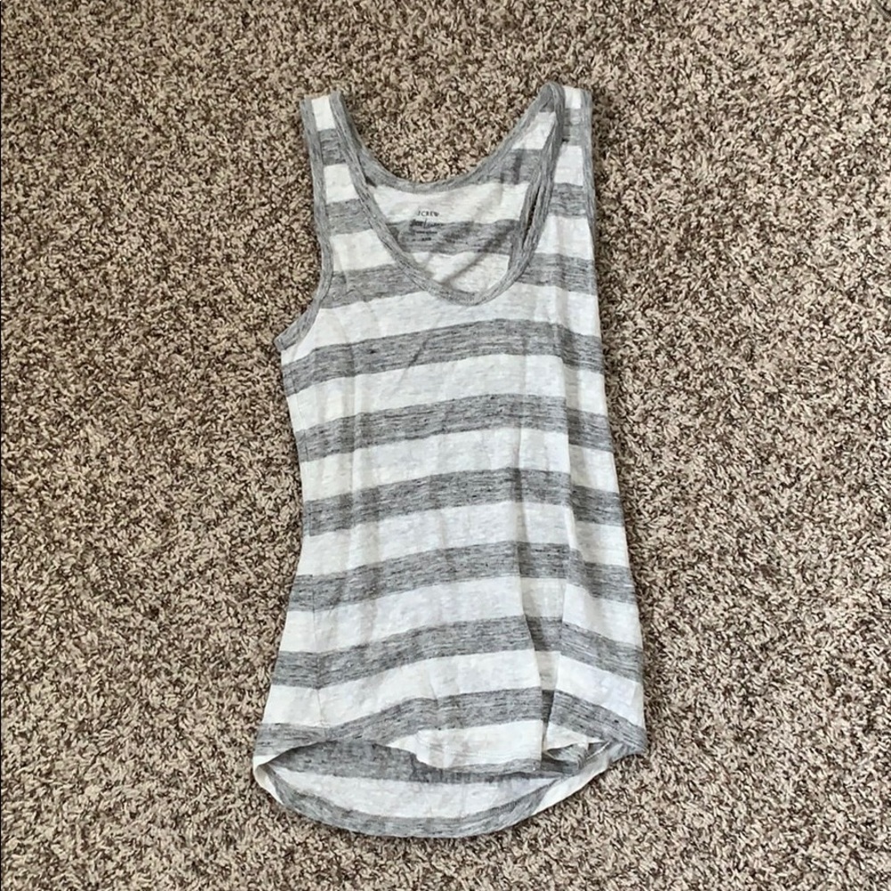J Crew Linen Tank Top